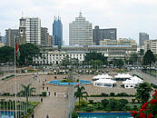 Nairobi City as seen from The Kenyatta International Conference Centre (KICC)