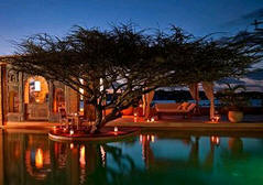 Majlis - Lamu view at night